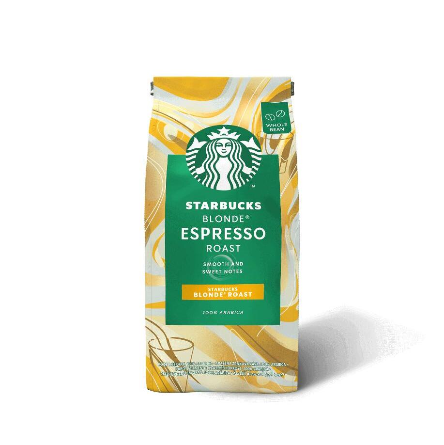 Zrnková káva Starbucks Blonde Espresso Roast, 450g EXSPIRACE