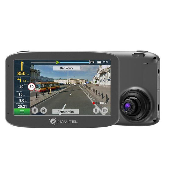 Levně 2v1 Navigace/Duální kamera do auta Navitel RE5, FHD, 5", 47zemí