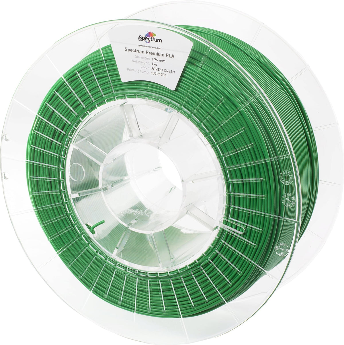 3D filament Spectrum, Premium PLA, 1,75mm, 80004, forest green