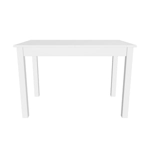 Jídelní stůl Rozo rozkládací 115-155x76x70 cm (bílá)