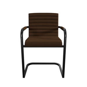 Jídelní židle Merenga černá, tmavě hnědá