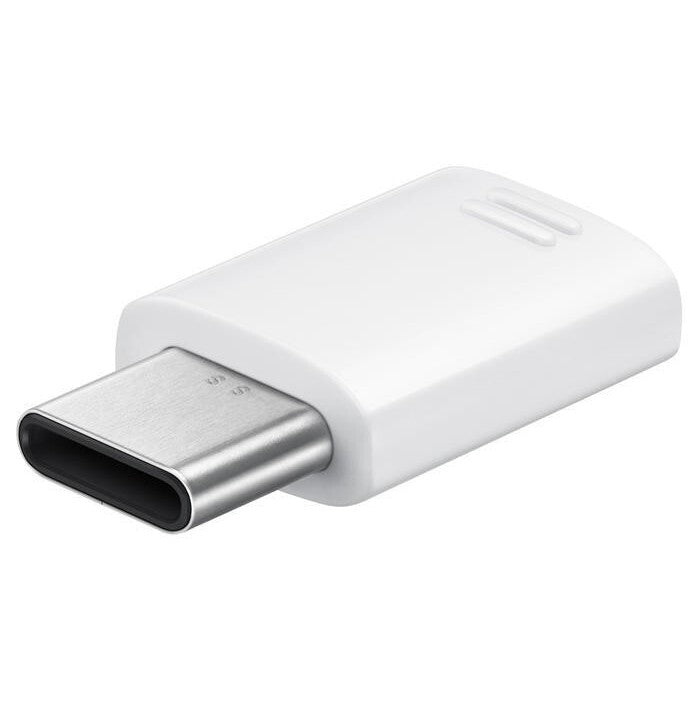 Adaptér Samsung USB-C na micro USB, bílá