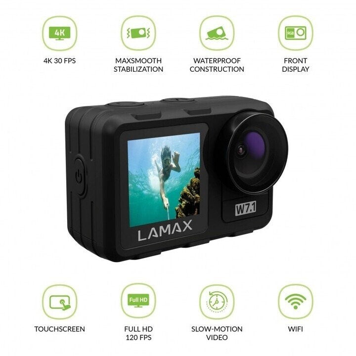 Akční kamera Lamax W7.1 4K, WiFi, 2&quot; displej