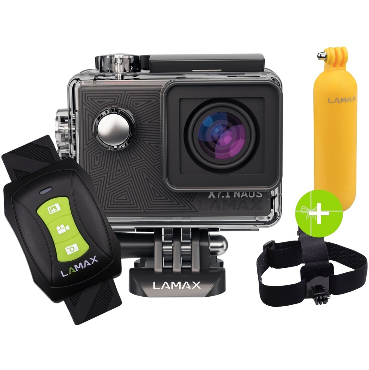 Akční kamera Lamax X7.1 Naos 2&quot;, 4K, WiFi, 170°+ přísl.