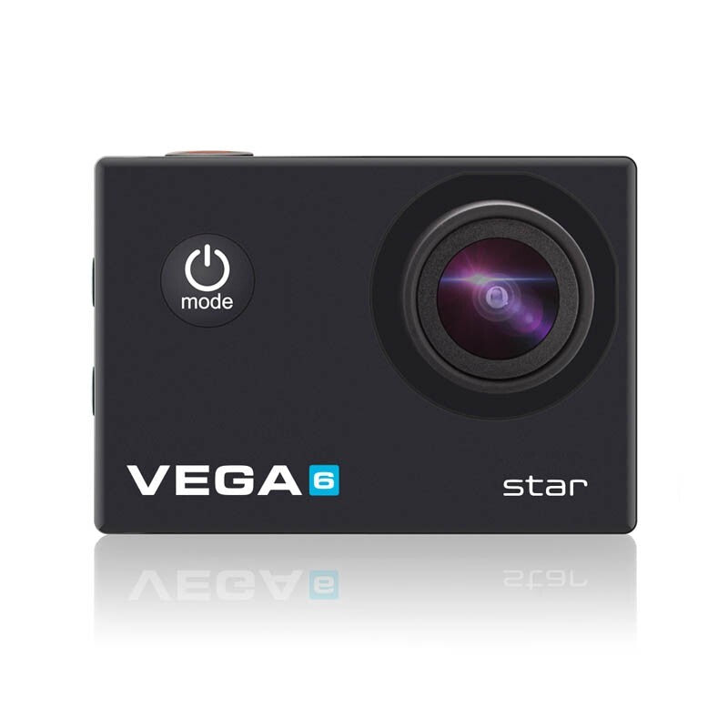 Akční kamera Niceboy Vega 6 STAR 2&quot;, 4K, WiFi, 170°+ přísl.