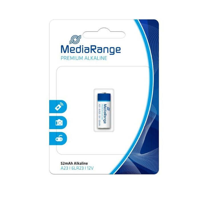Alkalická baterie MediaRange Premium A23, 6LR23, 12V