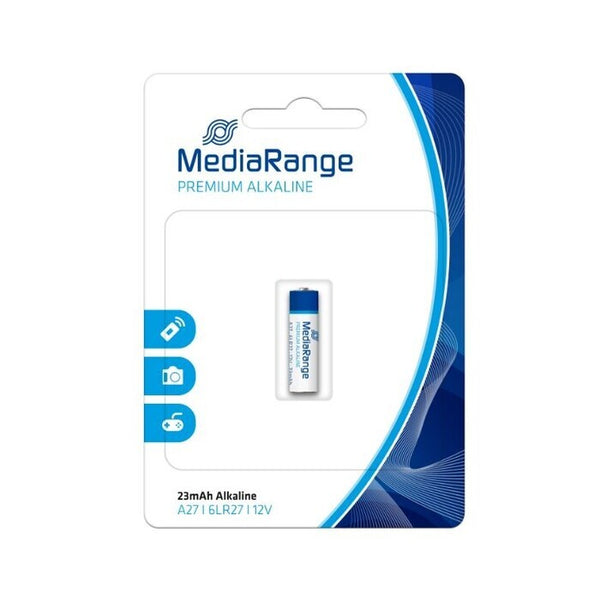 Levně Alkalická baterie MediaRange Premium A27, 6LR27, 12V