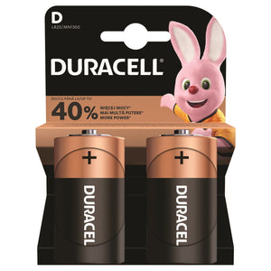Baterie Duracell Basic, LR20, 2ks