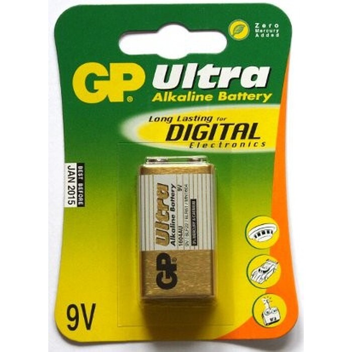 Baterie GP Ultra Plus, 9V
