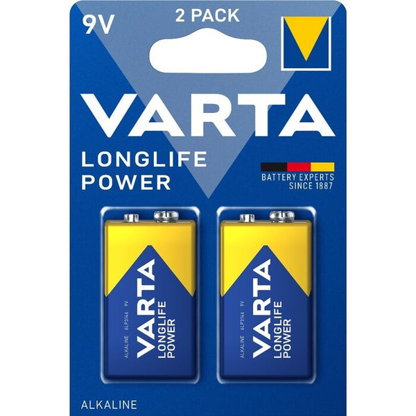 Levně Baterie Varta Longlife Power, 9V, 2ks