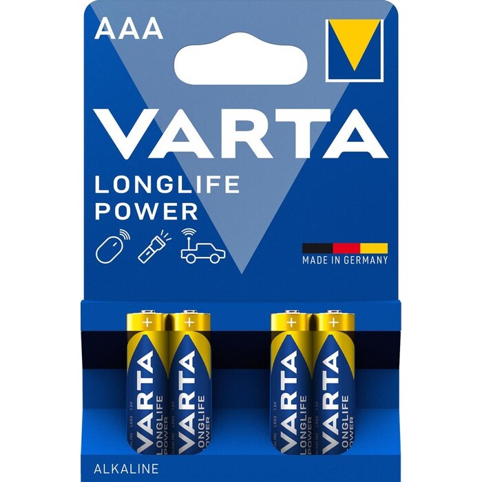 Baterie Varta Longlife Power, AAA, 4ks