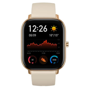 Chytré hodinky Amazfit GTS, zlatá