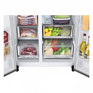 Americká lednice LG GSXV91MBAE