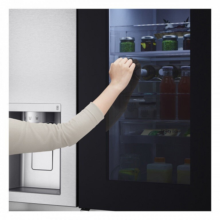 Americká lednice LG GSXV91MBAE