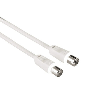 Anténní kabel Hama 42959, 75dB, bílý, 1,5m