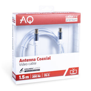 Anténní koaxiální kabel Audioquest 6OKMF100, konektory IEC, 10m