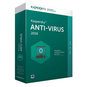 Kaspersky Antivirus 2016 2 lic. 1 rok (KL1167OBBFS-MCZ)