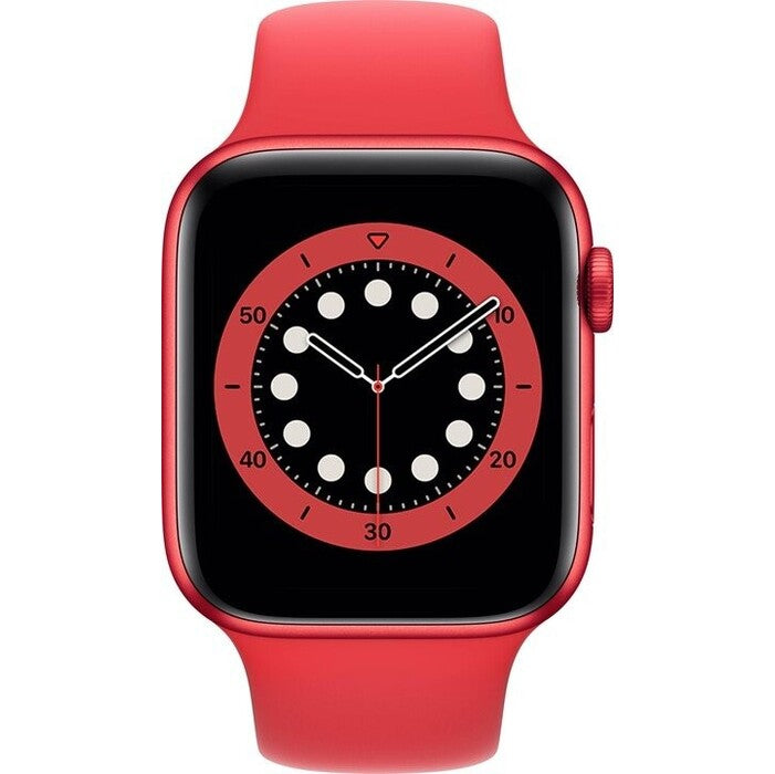 Apple Watch S6 GPS, 44mm, červená