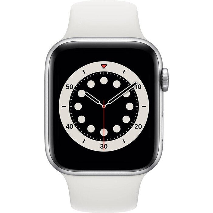 Apple Watch S6 GPS, 44mm, stříbrná
