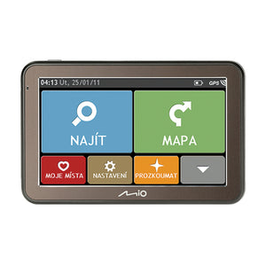 GPS Navigace Mio Spirit 7100, 5", 44 zemí, LM