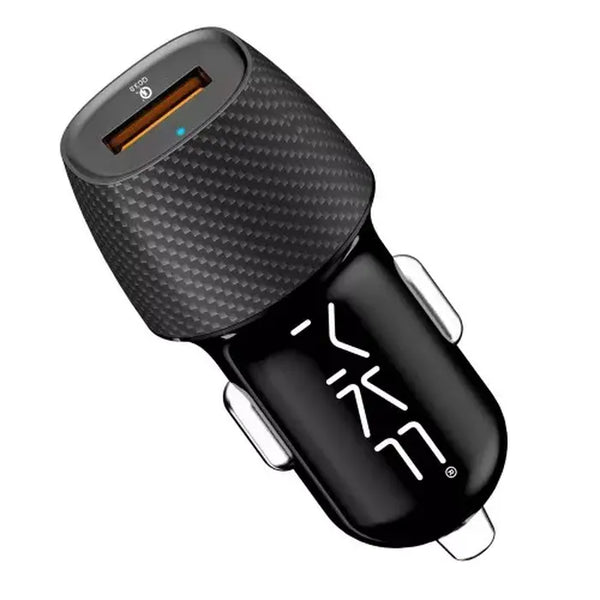 Levně Autonabíječka MKF USB-A, černá