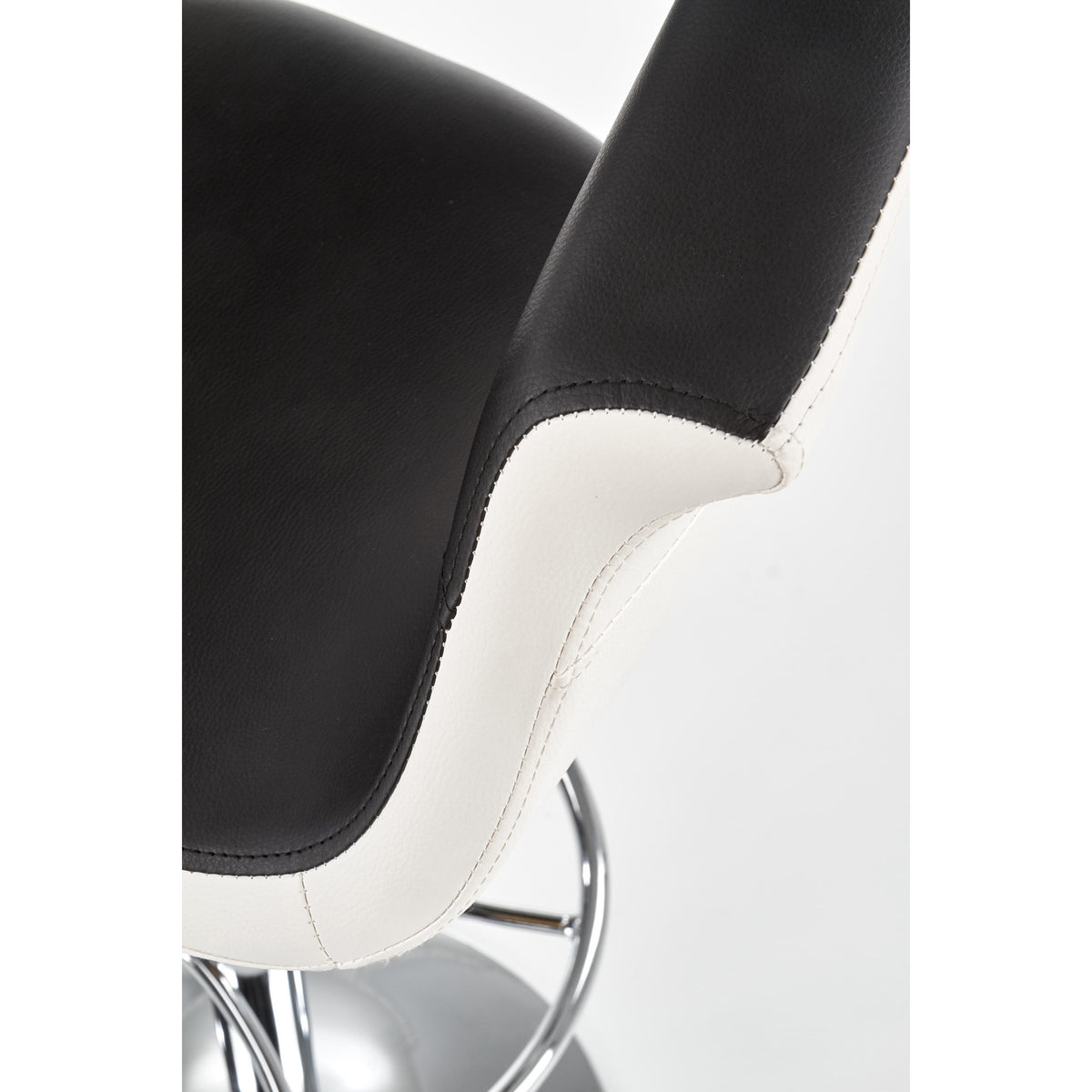 Barová židle Dara bílá, černá