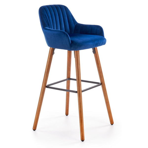 Levně Barová židle Gemma modrá