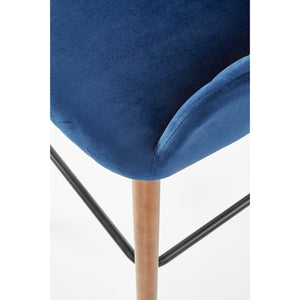 Barová židle Gemma modrá