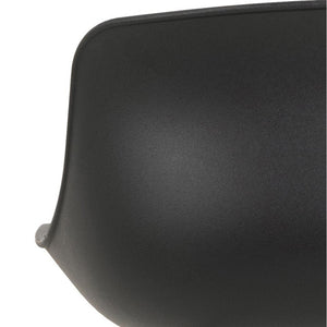 Barová židle Justine (černá)