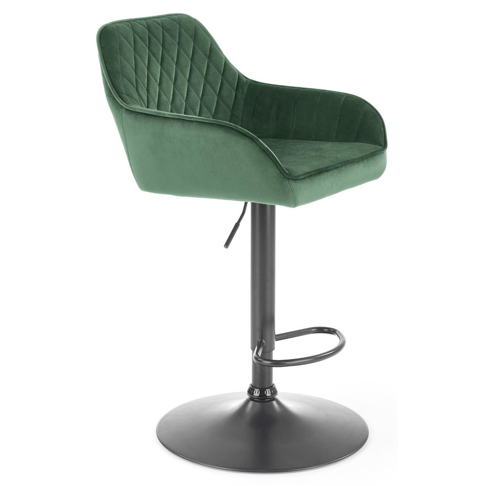 Barová židle Moly zelená