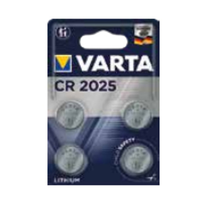 Knoflíková baterie Varta CR 2025, 4 pack