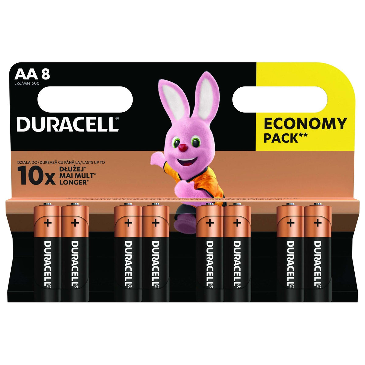 Baterie DURACELL Basic,AA,8 ks