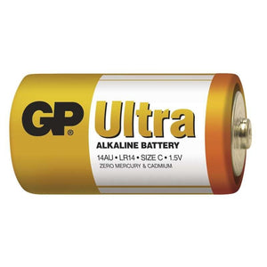 Baterie GP Ultra Alkaline, C, 2ks