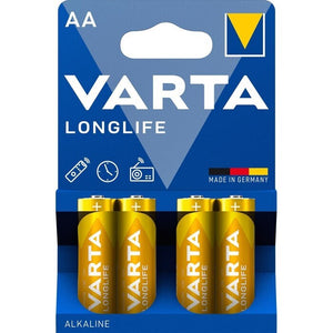 Baterie Varta Longlife, AA, 4ks
