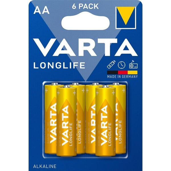Levně Baterie Varta Longlife Extra, AA, 6ks