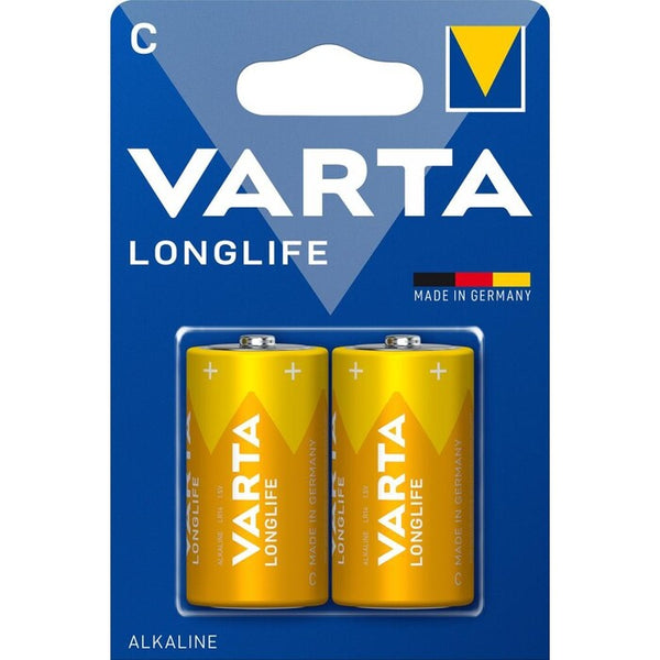 Levně Baterie Varta Longlife Extra, C, 2ks
