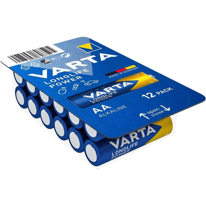 Baterie Varta Longlife Power, AA, 12ks