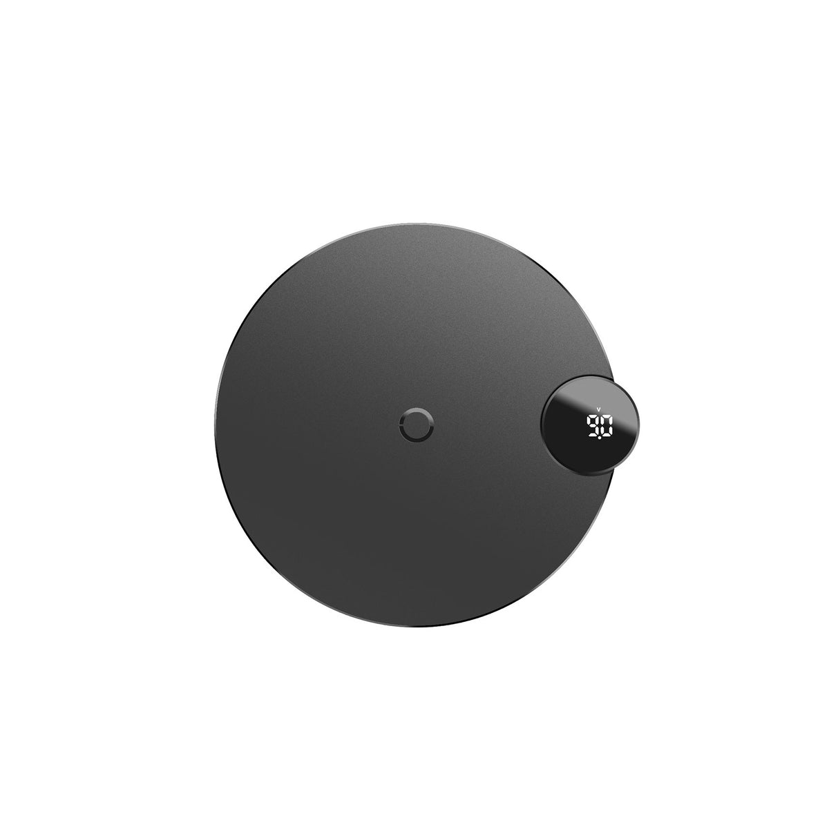 Bezdrátová nabíječka Baseus, s LED displejem, černá