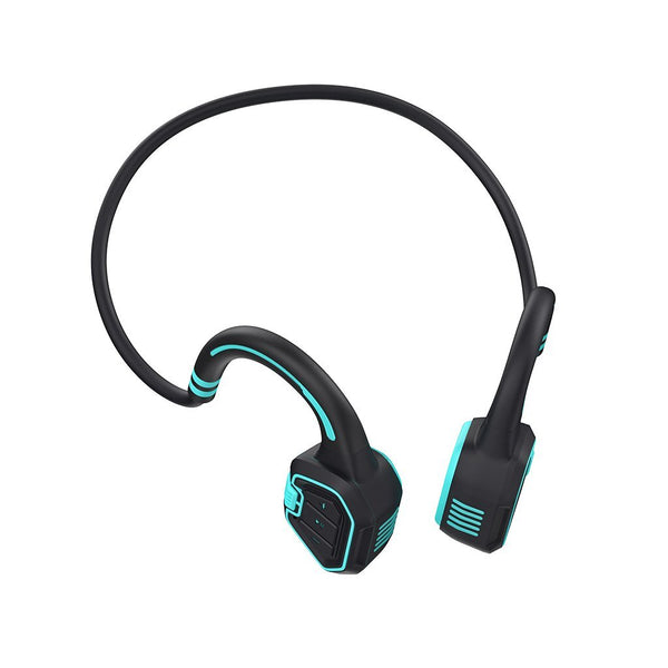 Levně Bezdrátová sluchátka EVOLVEO BoneSwim MP3 16GB, modré