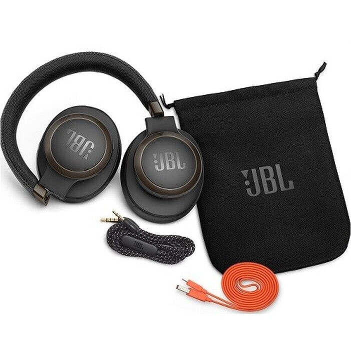 Bezdrátová sluchátka JBL LIVE 650BTNC, černá