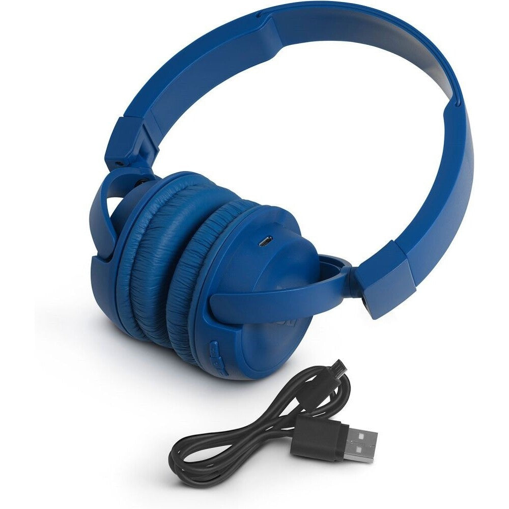 Bezdrátová sluchátka JBL T450BT Bluetooth modrá