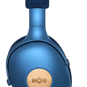 Bezdrátová sluchátka Marley Positive Vibration XL, modrá