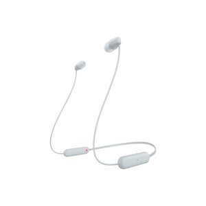Bezdrátová sluchátka Sony WI-C100, bílá