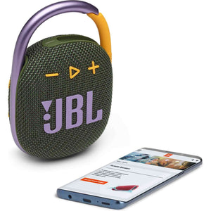 Bluetooth reproduktor JBL Clip 4, zelený