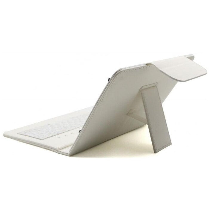 C-TECH PROTECT pouzdro s klávesnicí 8&quot; NUTKC-02, bílé
