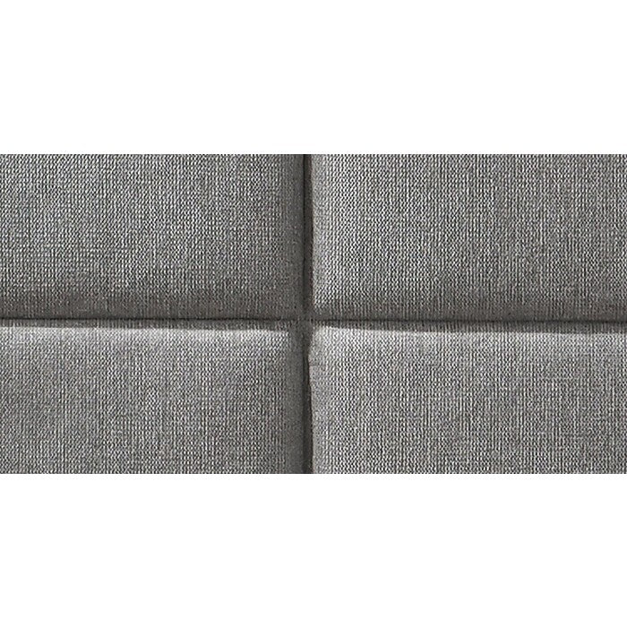 Čalouněná postel Ludvig 160x200, šedá, bez matrace a ÚP