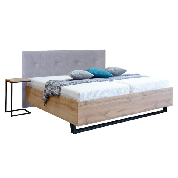 Dřevěná postel Alexandra 180x200, dub, bez matrace