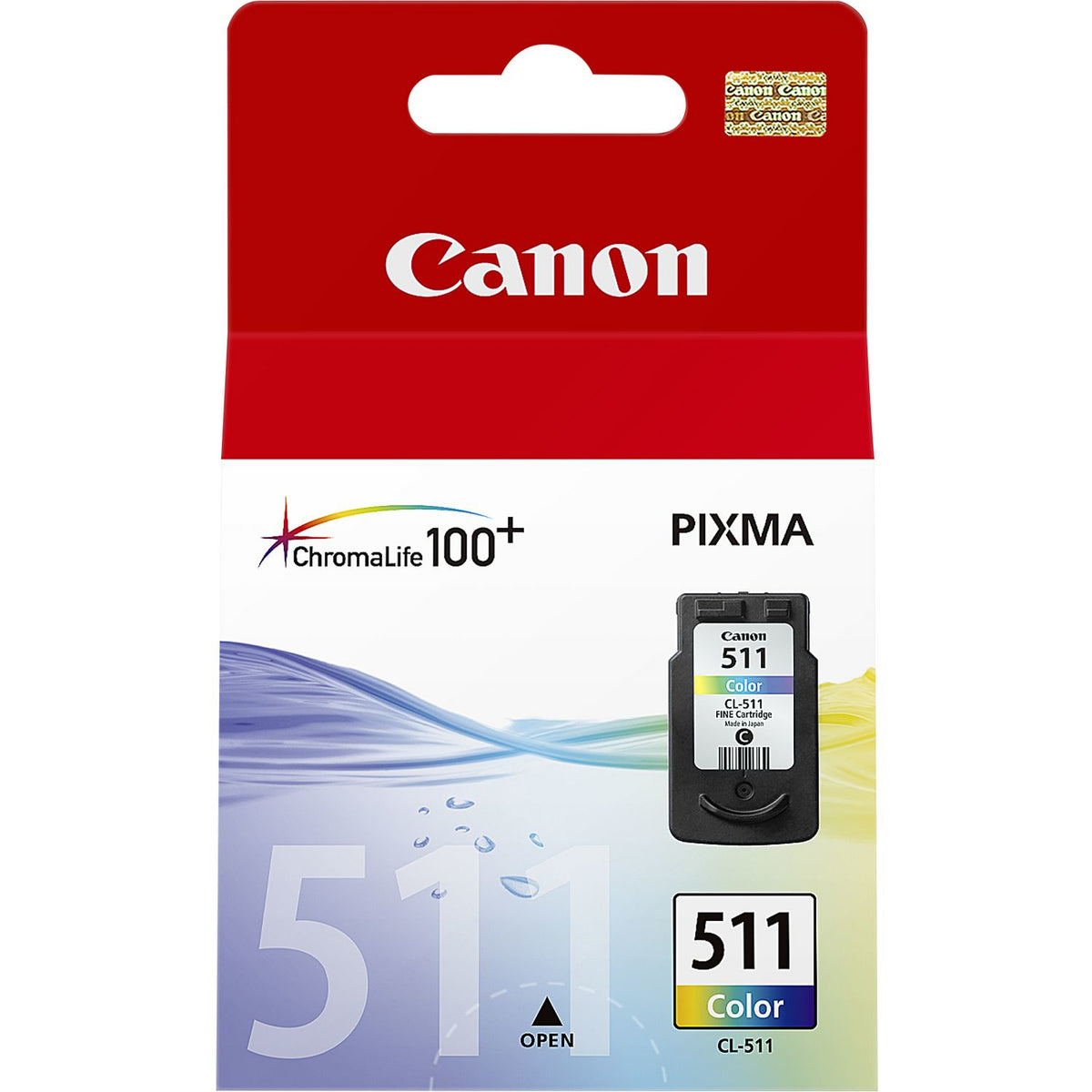 Cartridge Canon CL-511, barevná, Tri-color