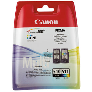Cartridge Canon-Ink PG-510/CL-511 blistr černá (2970B010)