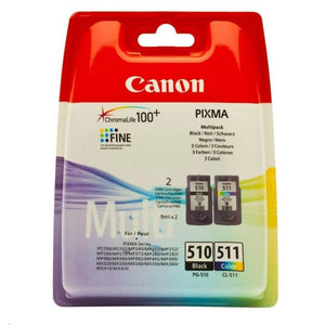 Cartridge Canon-Ink PG-510/CL-511 blistr černá (2970B010) POUŽITÉ